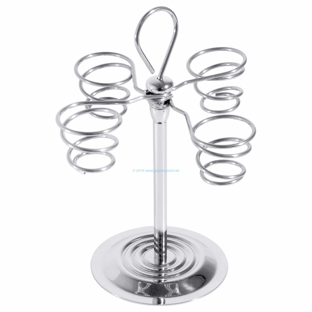 8er-Pack Edelstahl-Waffelhalter – Stabil, Spülma Produktbild-Vorschau 2