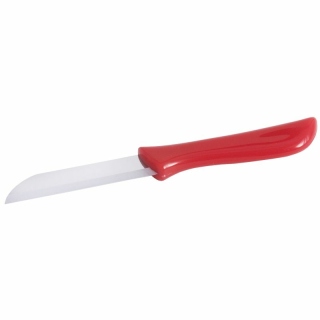 Küchenmesser mit rotem Griff