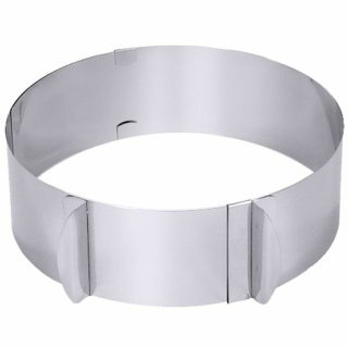 Tortenring, verstellbar Höhe 6 cm