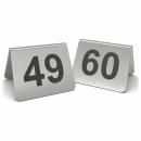 Tischnummernschilder, 49-60