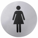 Toiletten - Türsymbol DAME