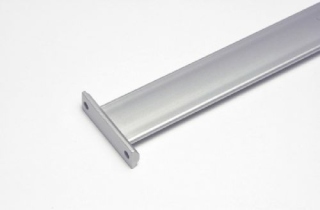 Längsverbindung N20 Aluminium 600 mm