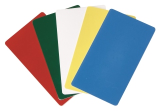 Plastiketiketten Set in 5 Farben EPPID5