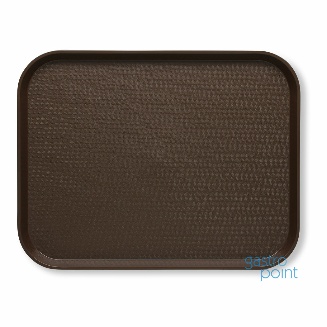 Plateau Fast Food Cambro - 450x350mm - Desert Tan - Polypropylène Texturé - Pour Restauration