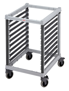 CAMSHELVING ® GN 2/1 Regalwagen, niedrige Ausführung