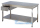 Arbeitstisch aus Edelstahl mit Bodenablage 800x800x850mm