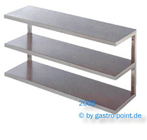 Wandbord 3-etagig 400x300mm